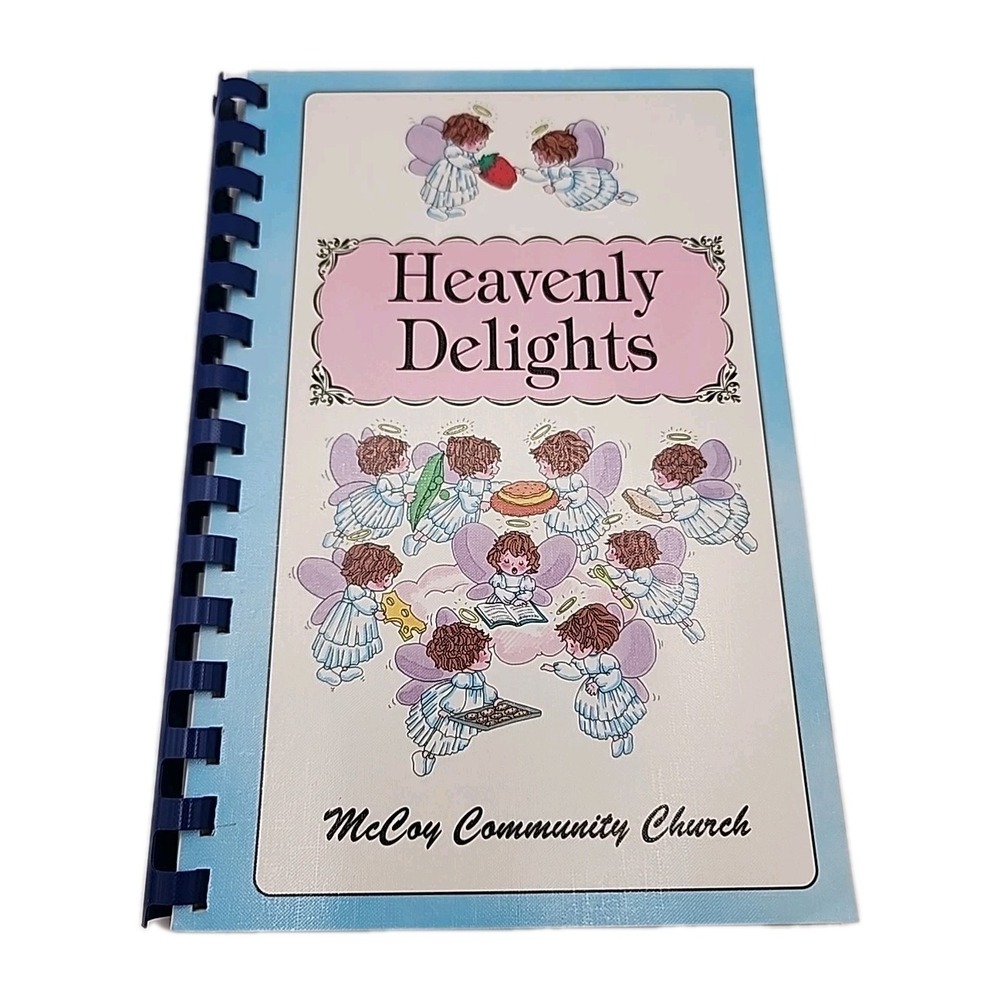 Heavenly Delights McCoy Community Church 2000 Vintage Cookbook Colorado